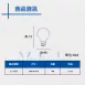 E17燈頭 │ 4W仿鎢絲燈