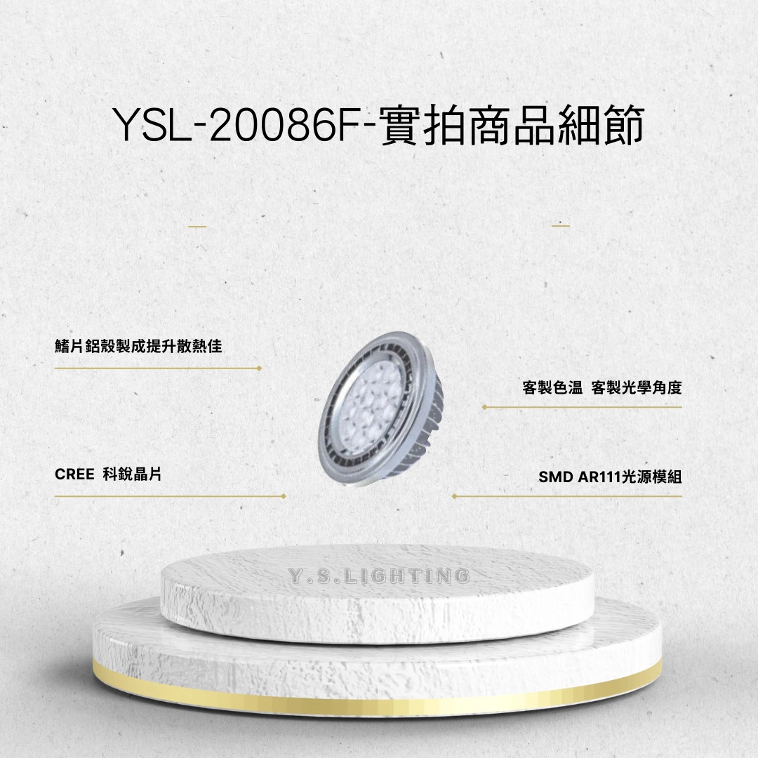 AR111光源 │ 20W-SMD款