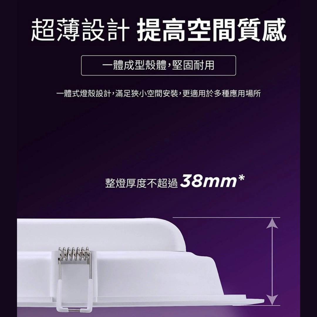 9CM、12.5CM、15CM、17.5CM、20CM｜崁燈