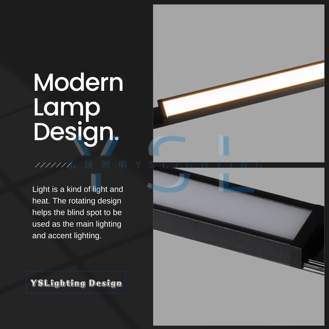 12W、24W │ 擴散板設計-超薄磁吸軌道燈