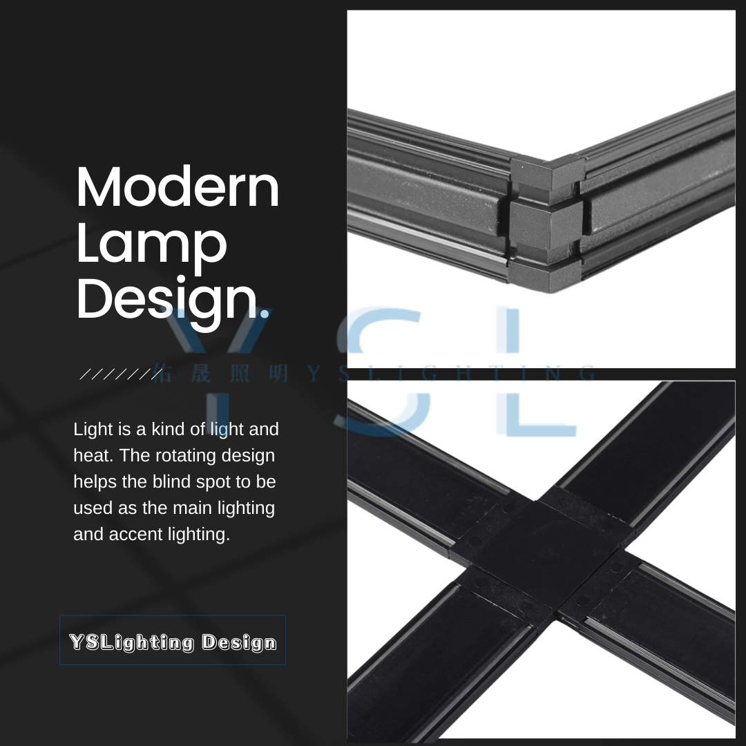 48V超薄磁吸軌道 │ 1米、2米、3米、拼接模組、(100W、200W內置電源)