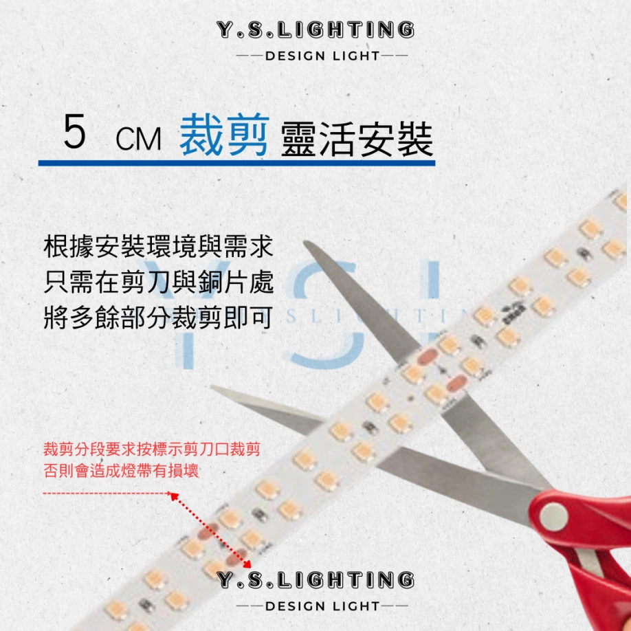 2835(雙排珠) | 15mm寬-24V燈帶