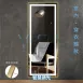 室內｜ 鋁框長型智慧穿衣鏡燈-正光