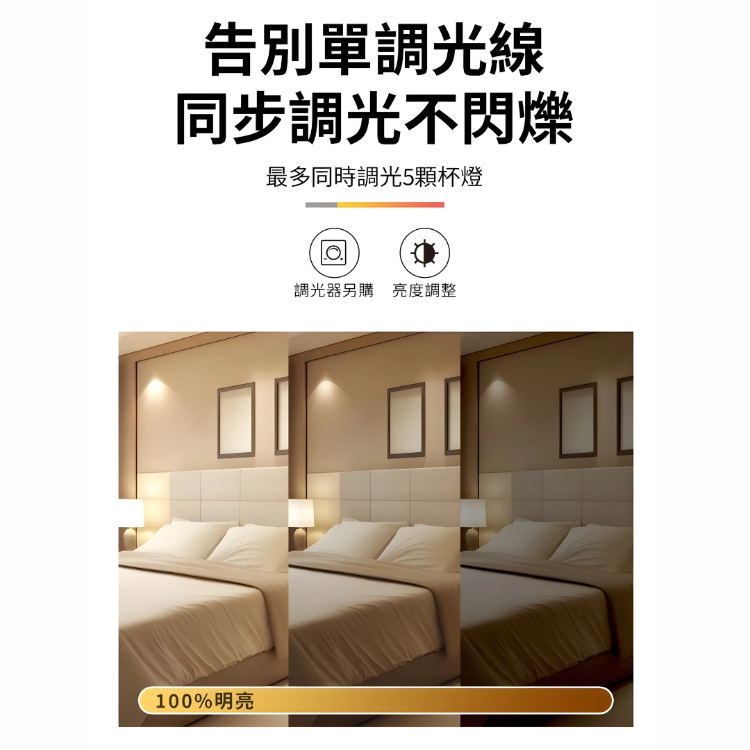 12W │調光燈泡-E27燈頭