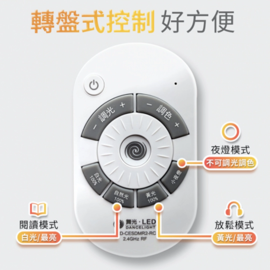 30W|智能遙控時尚銀河-吸頂燈