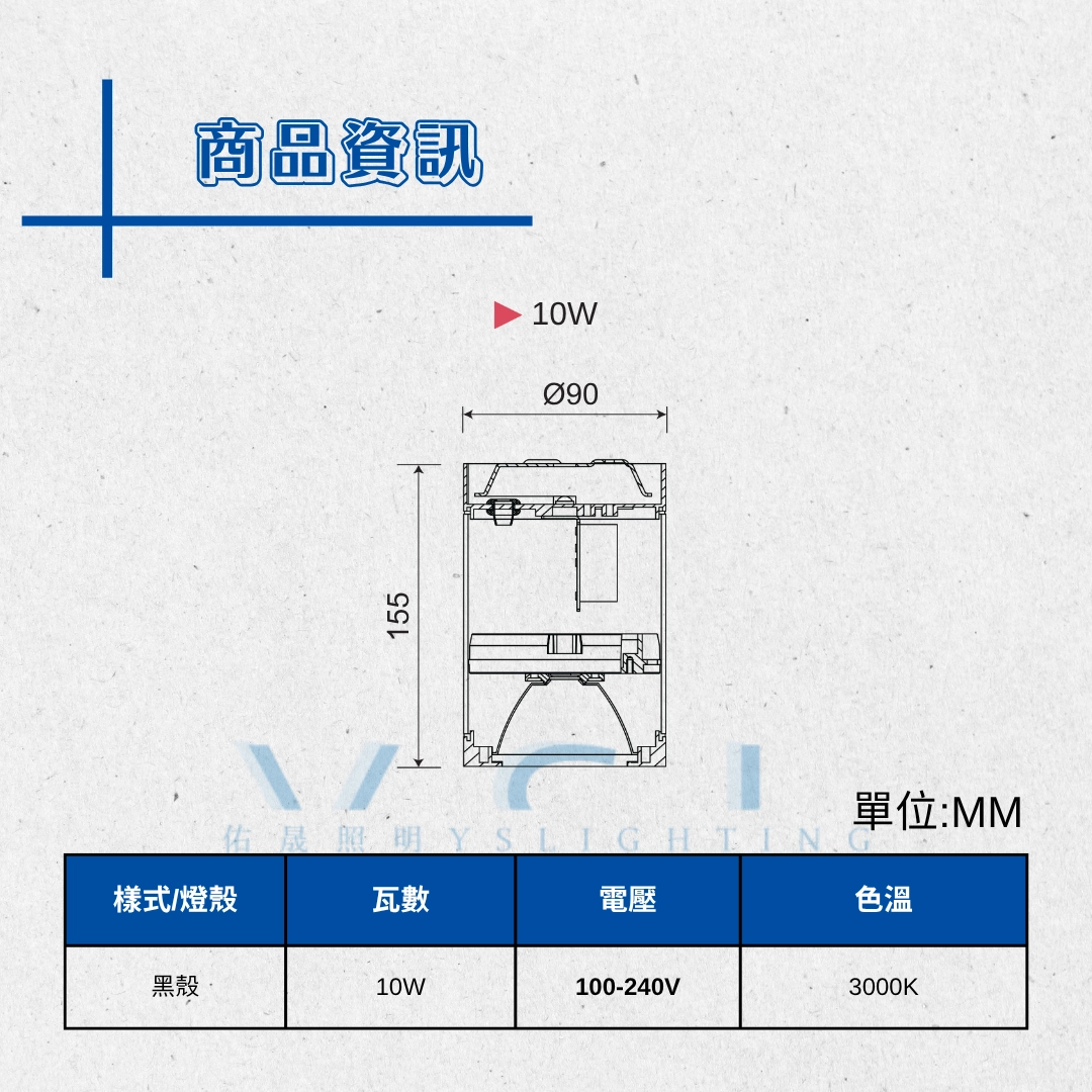 3款系列｜戶外吸頂筒燈