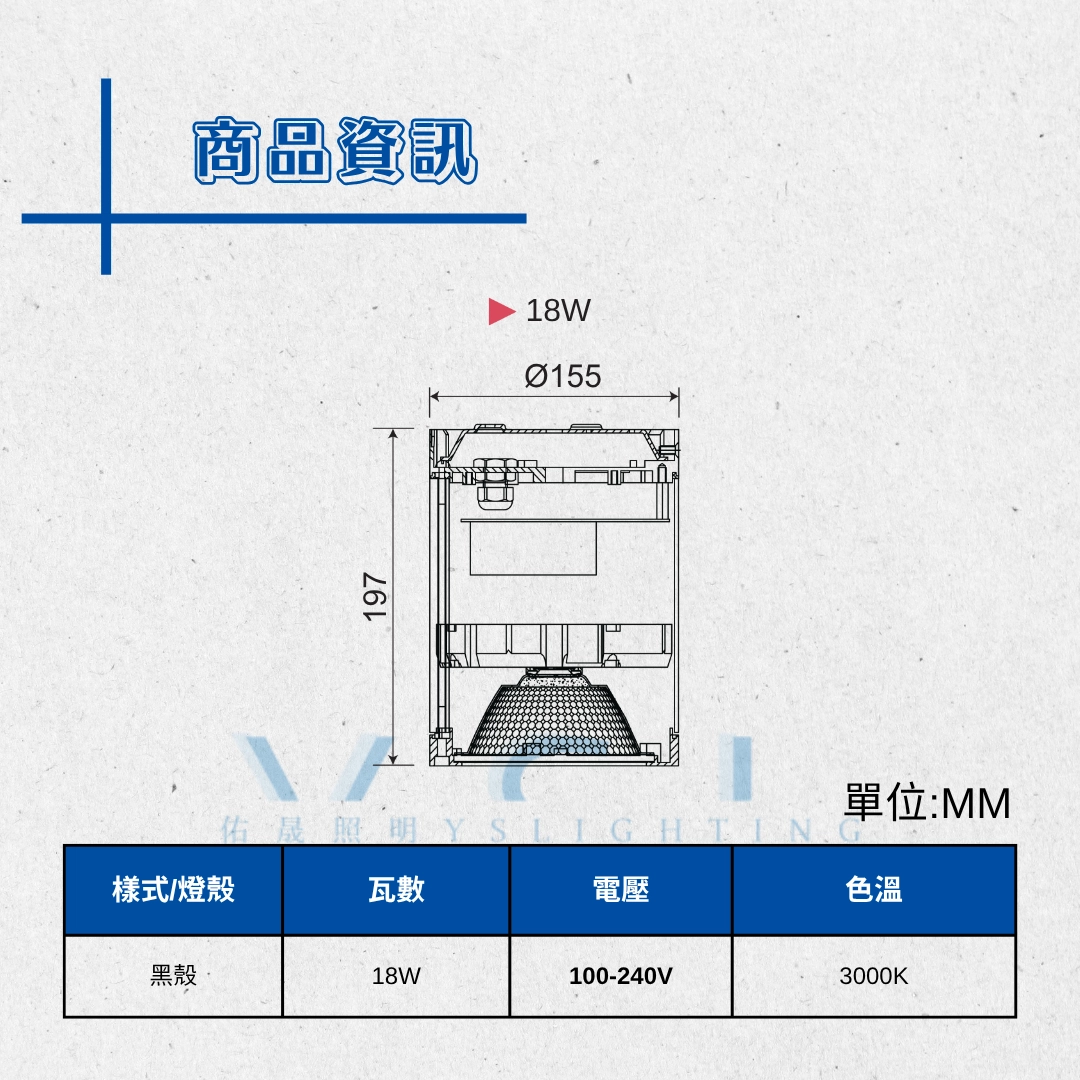 3款系列｜戶外吸頂筒燈
