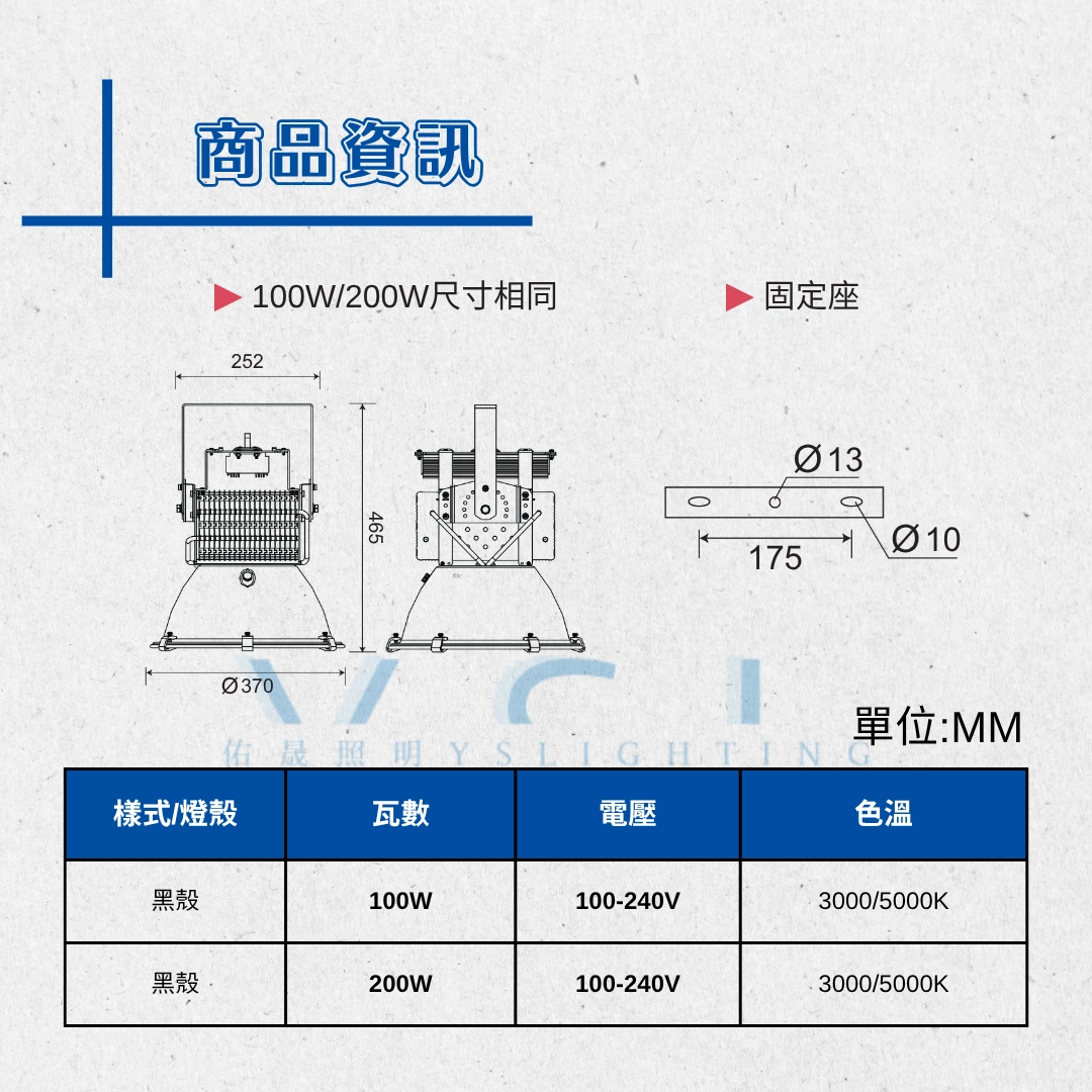 5款系列|H500天井燈