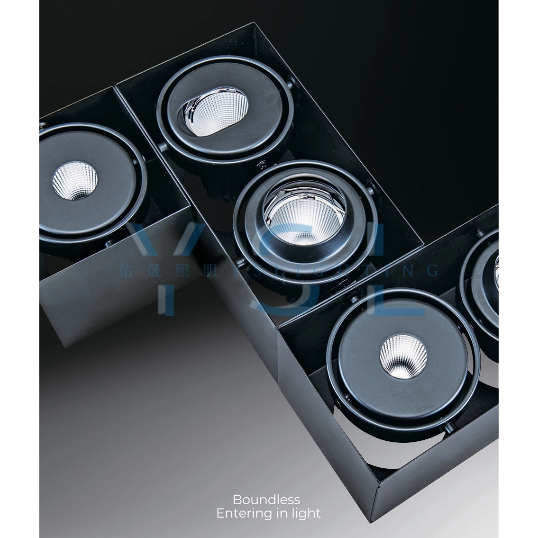 單、雙、三 │ 特殊防眩罩型-方崁盒燈(純燈具MR16另購)