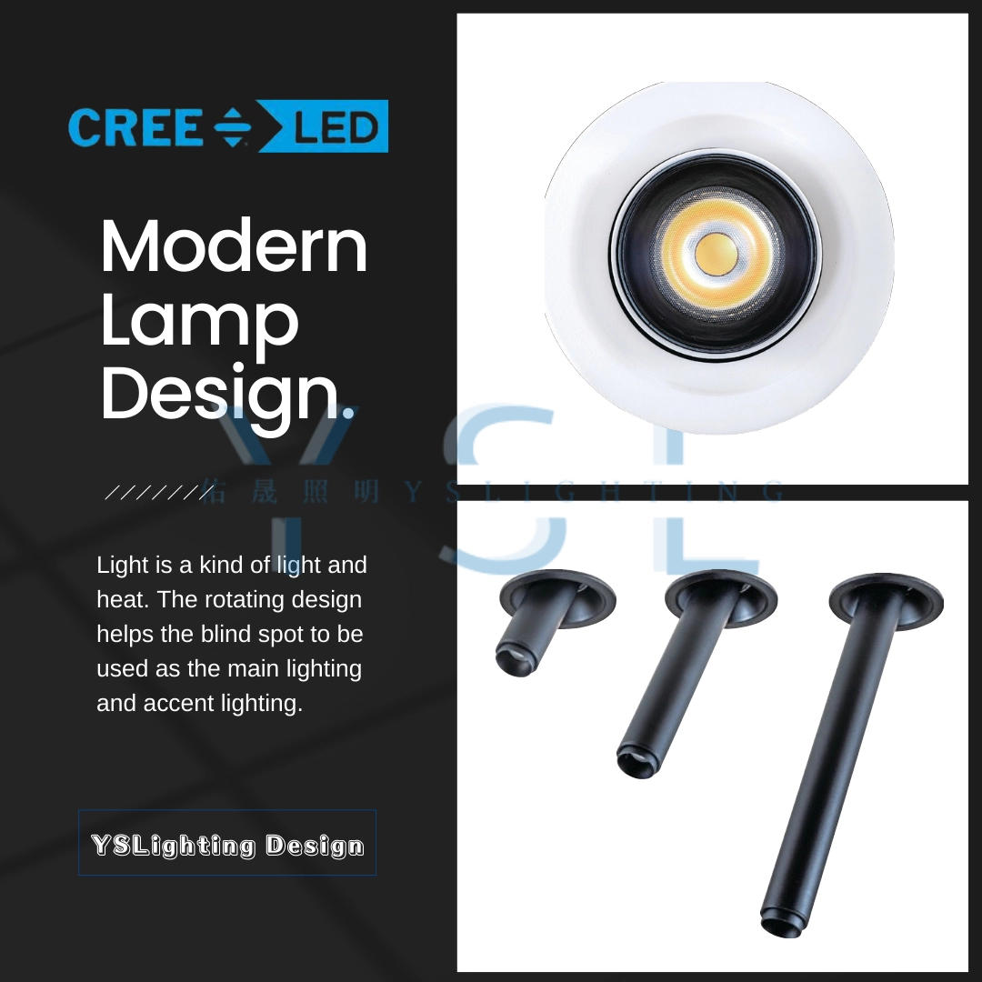 7.5CM │ 自由調光束角投射型-崁燈