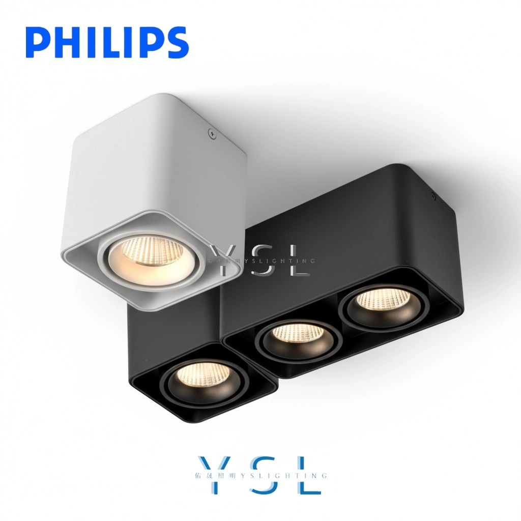 12W、24W │柔弧邊轉角-吸頂方燈