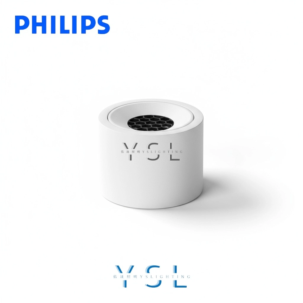 6W、10W │薄型蜂巢-吸頂筒燈