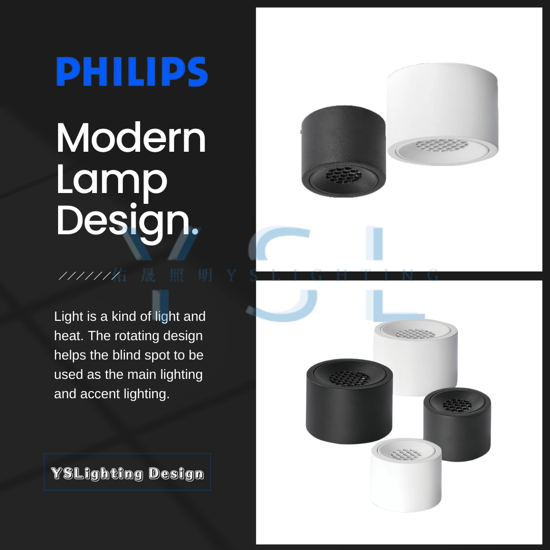 6W、10W │薄型蜂巢-吸頂筒燈