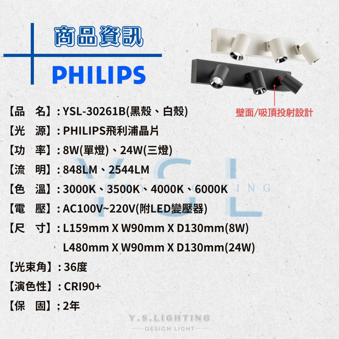 8W、24W │利帖吸壁燈