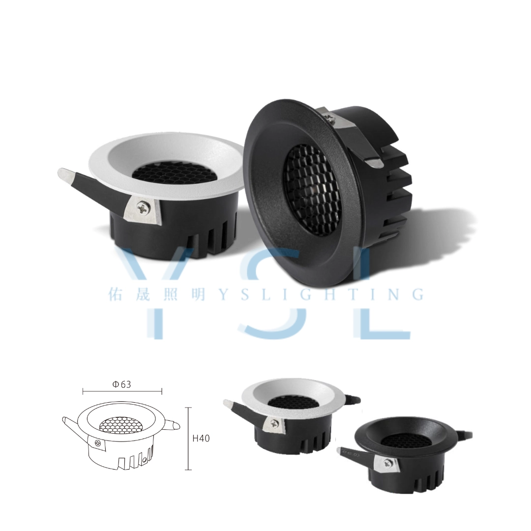 5.5CM │ 蜂巢內縮-崁燈