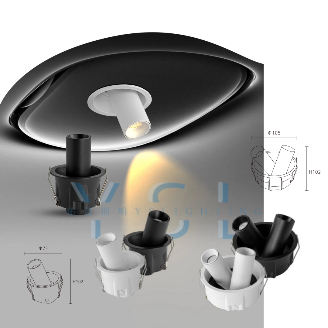 6.3CM、9.5CM │ 單、雙筒投射型-崁燈