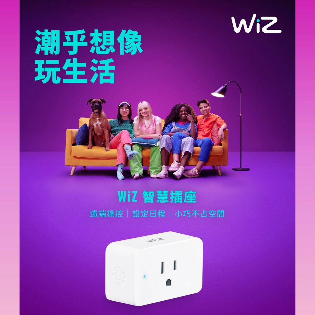WiZ │智慧外接插座