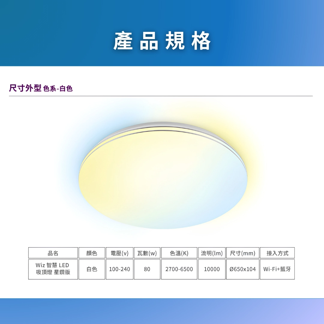 WiZ|智慧星鑽-吸頂燈