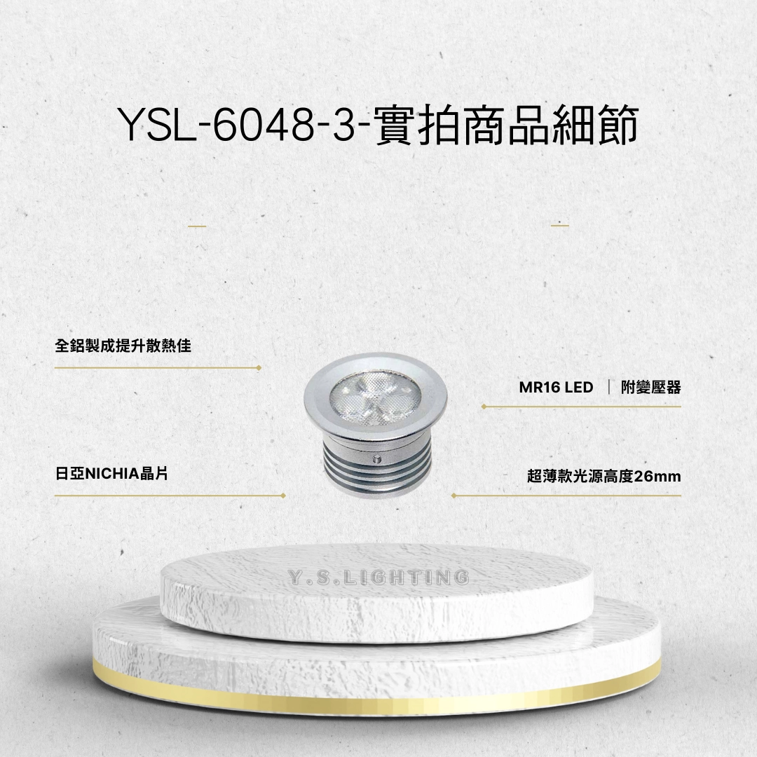 5W │ SMD超薄型-MR16光源