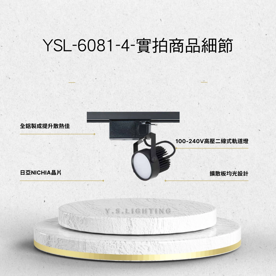 12W、15W、24W  │ 基礎擴散板款-軌道燈