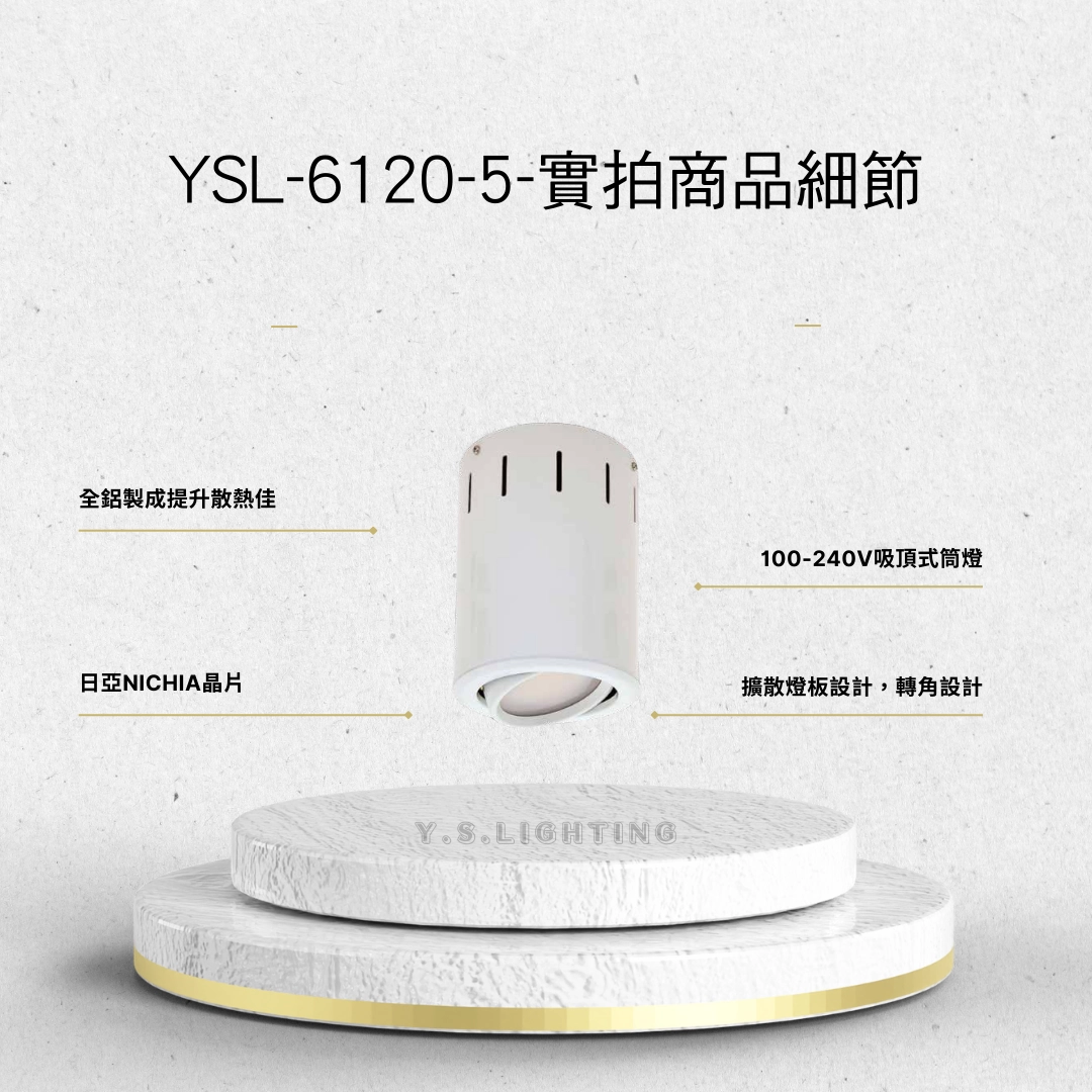 12W、15W │ SMD擴散板轉角-吸頂筒燈