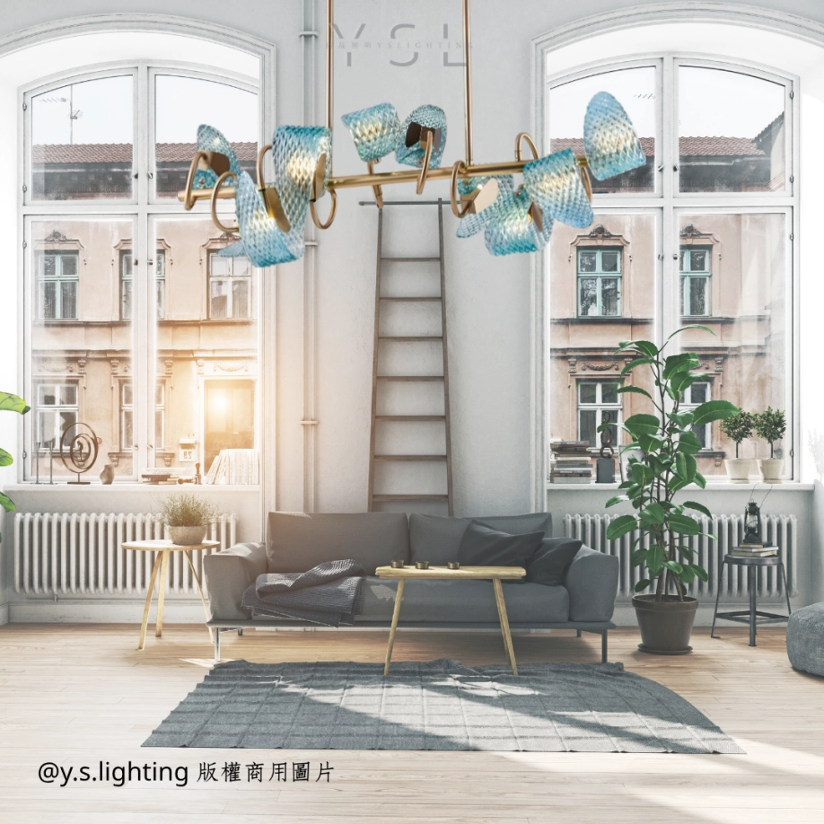 鈴藍小巴黎吊燈