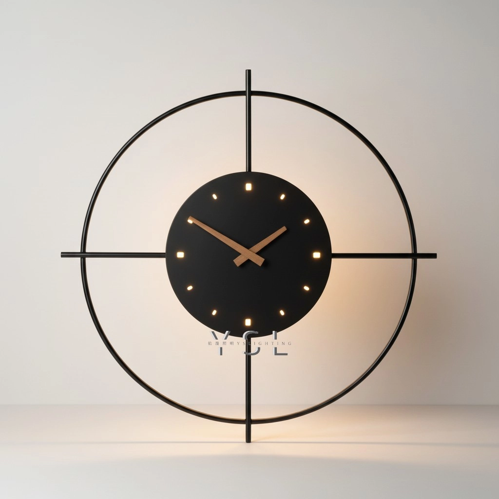 真時鐘壁燈-2款