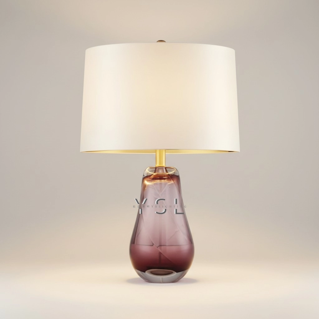 緞絲絮調檯燈-2款