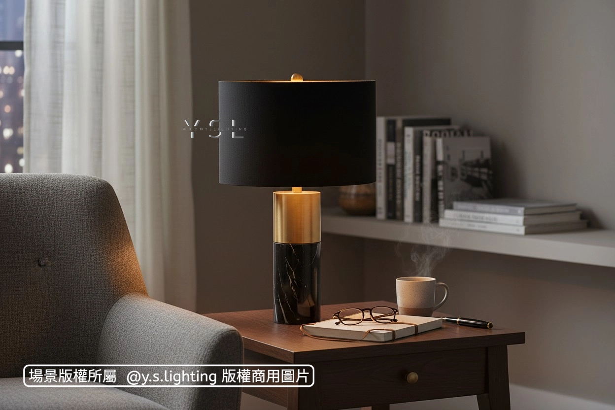 夜幕鎏金檯燈