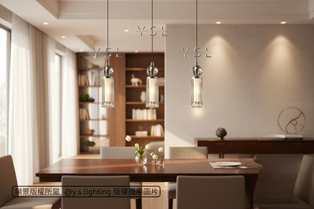 晶耀月夜吊燈-2款