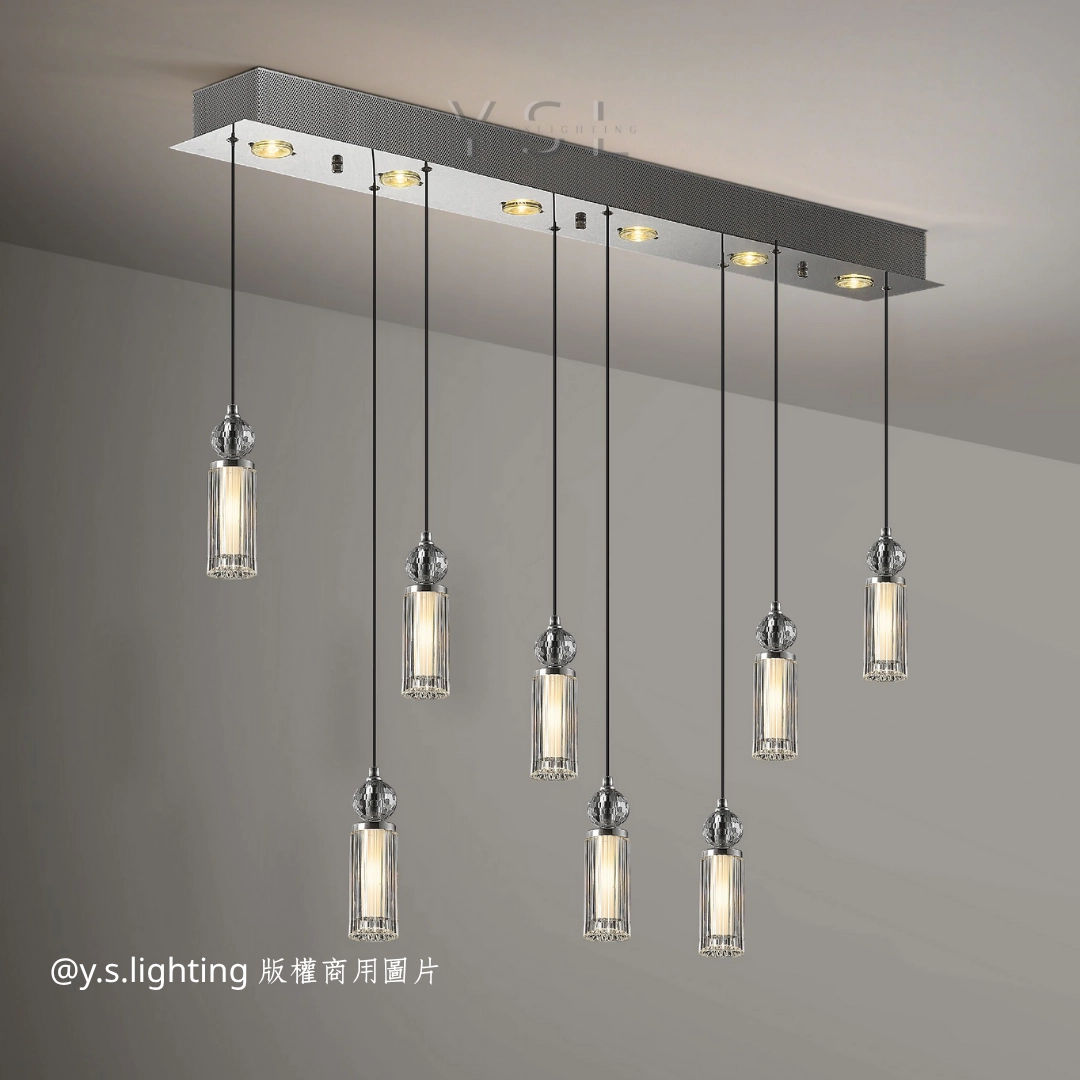 晶耀月夜吊燈-2款