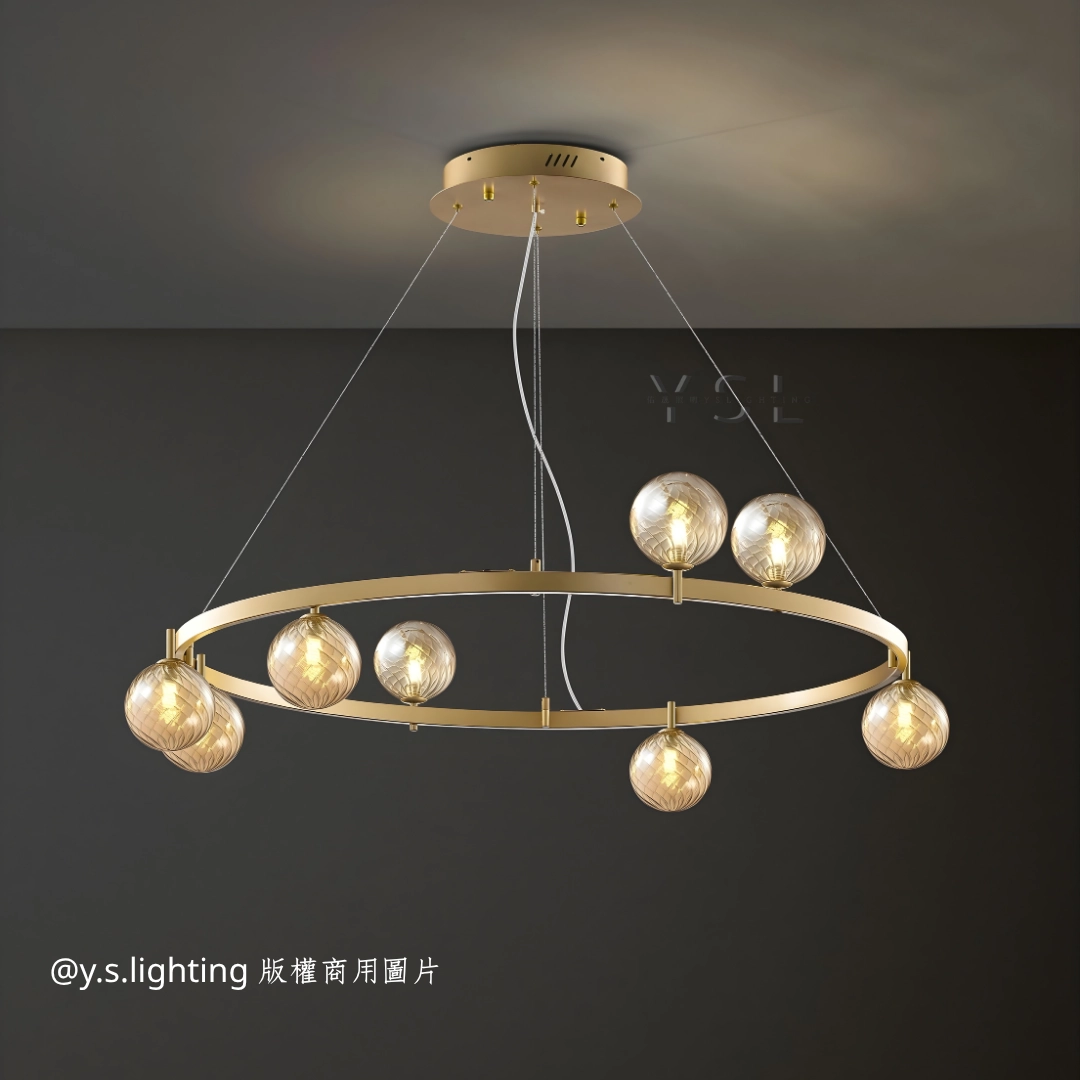 泡泡遊藝吊燈
