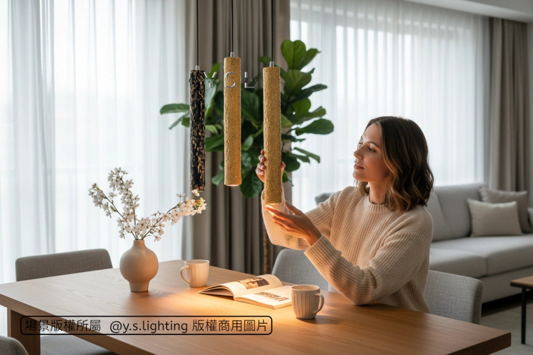 巖語爍光吊燈-3款