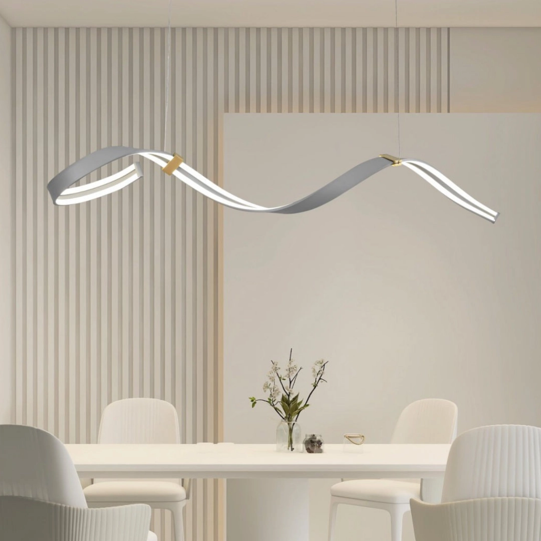 幾何交織吊燈-長款