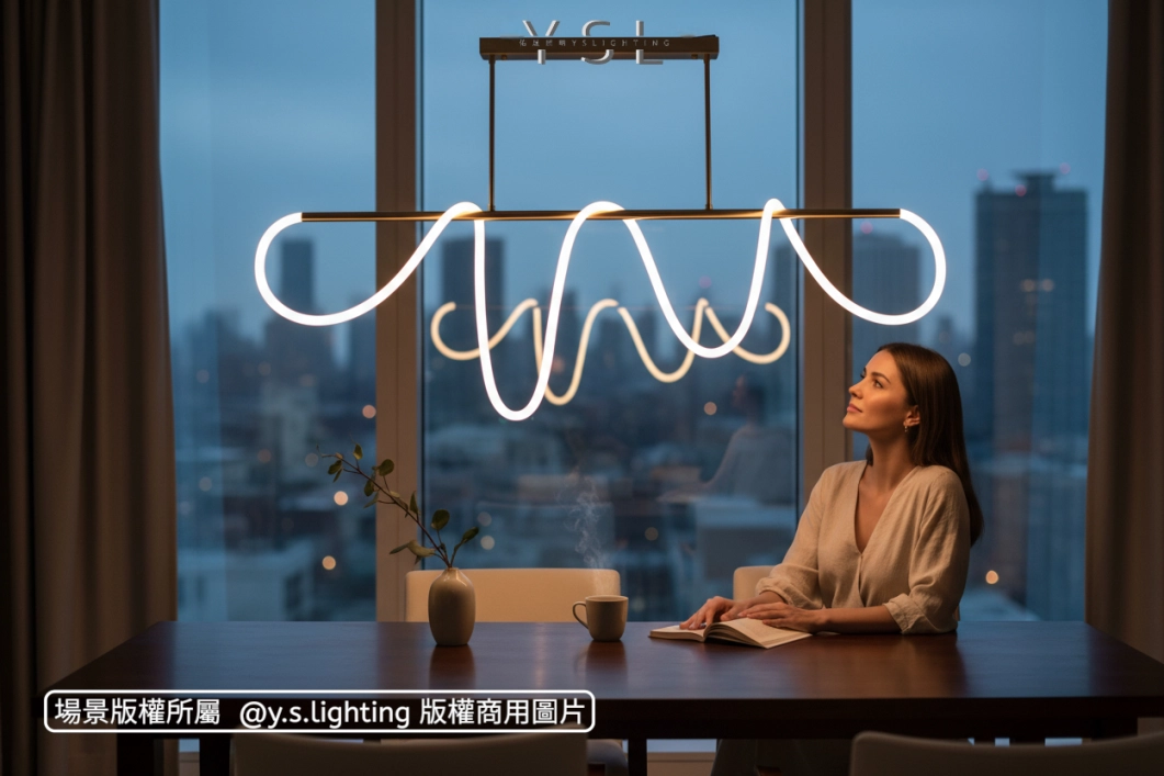 靜謐弦律吊燈-2款
