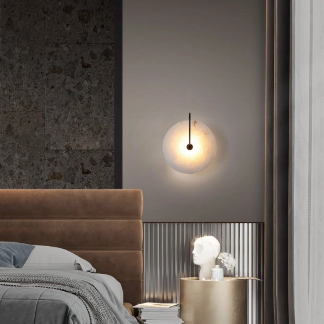 石雲繆思壁燈-2款