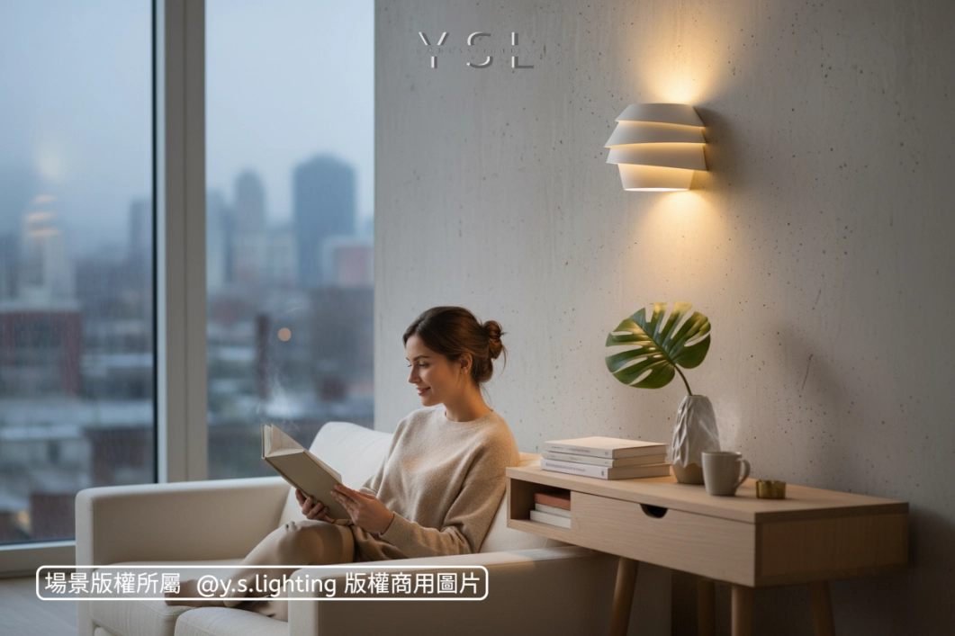 疊嶂光影壁燈-2款