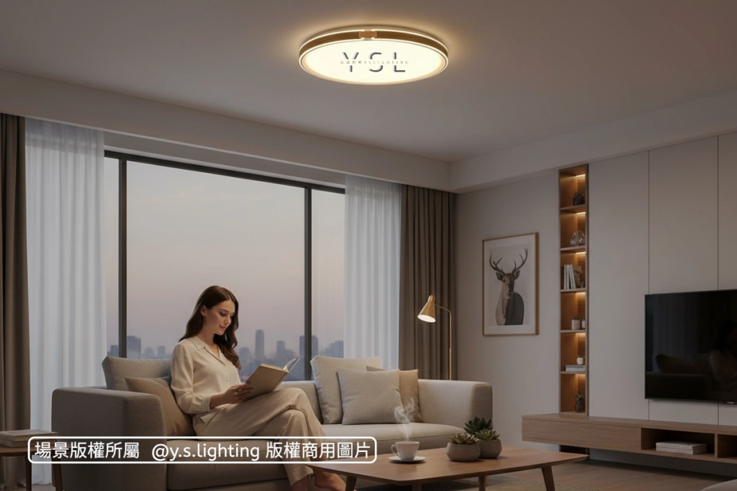 皮環朗月吸頂燈-2款