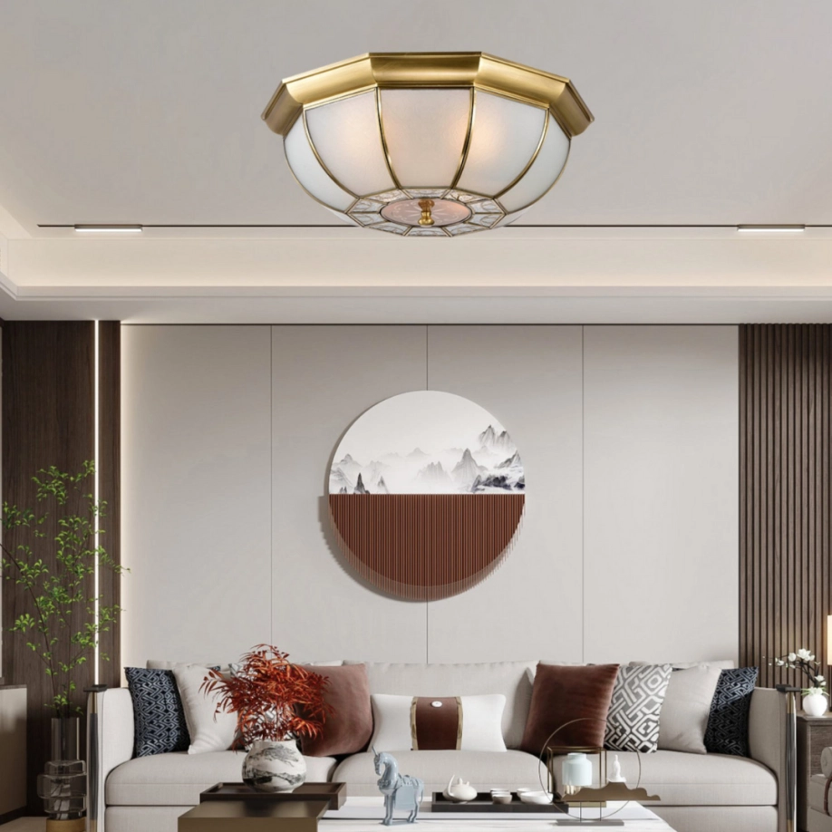 金銅歲月吸頂燈-2款