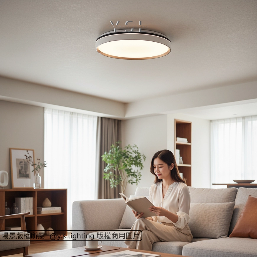 平雅邀月吸頂燈-2款