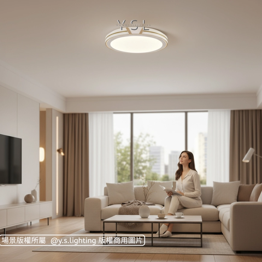 奢漾印光吸頂燈-3款