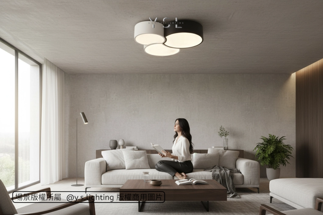 三圓協奏曲吸頂燈