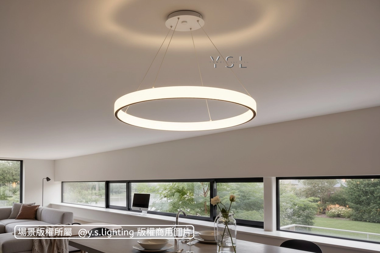 白豔陽吊燈-2款