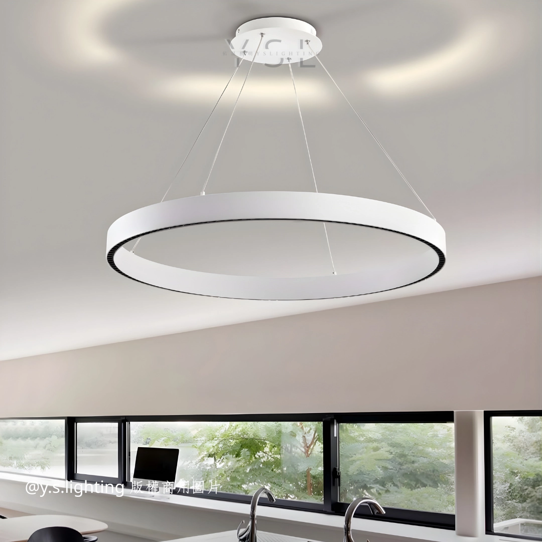 白豔陽吊燈-2款