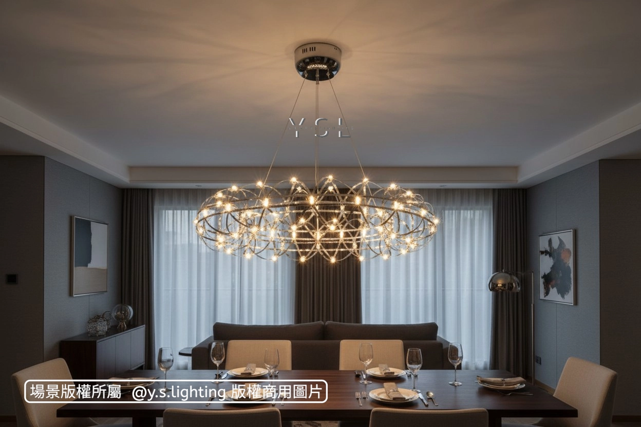 閃耀星系吊燈-3款