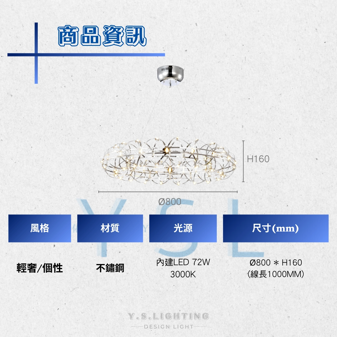 閃耀星系吊燈-3款