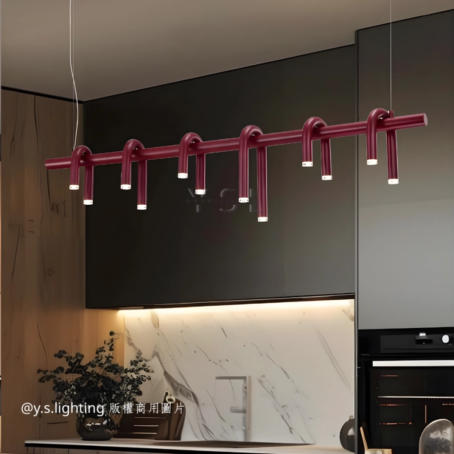 緋韻映照吊燈-長款