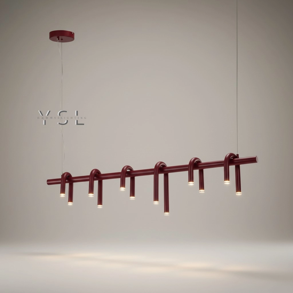 緋韻映照吊燈-長款