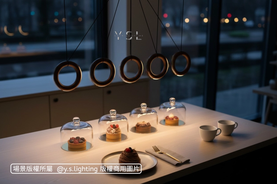 甜甜圈吊燈-長款