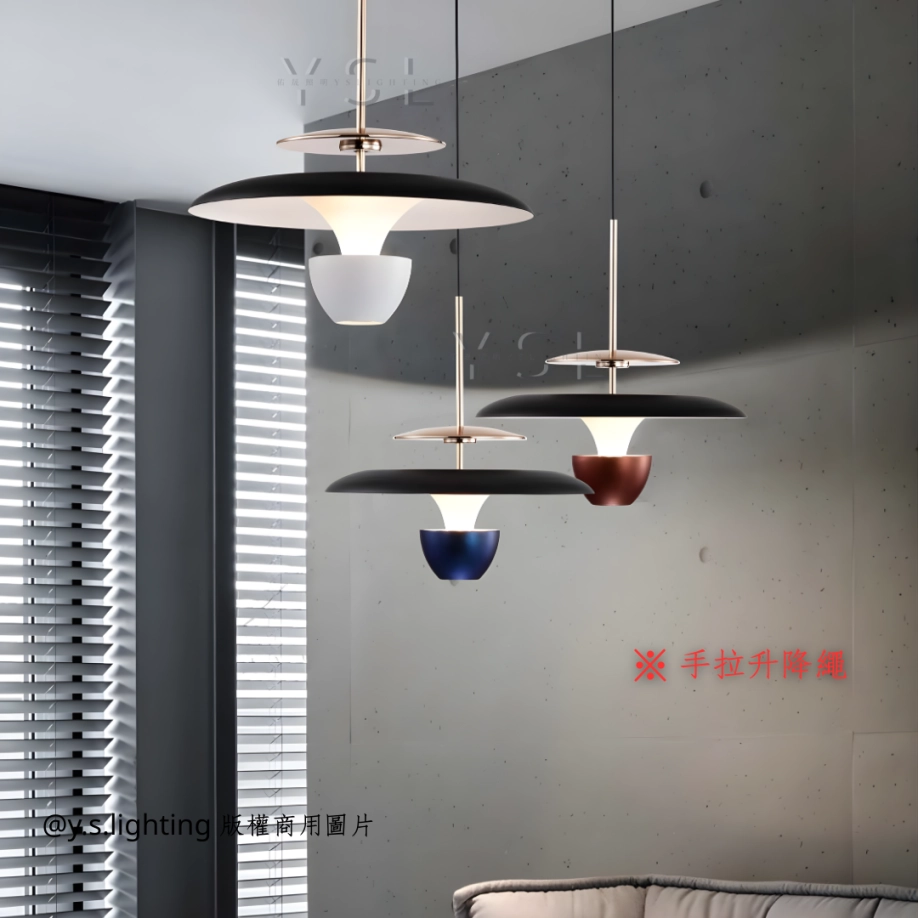 裝飾主義吊燈-3款